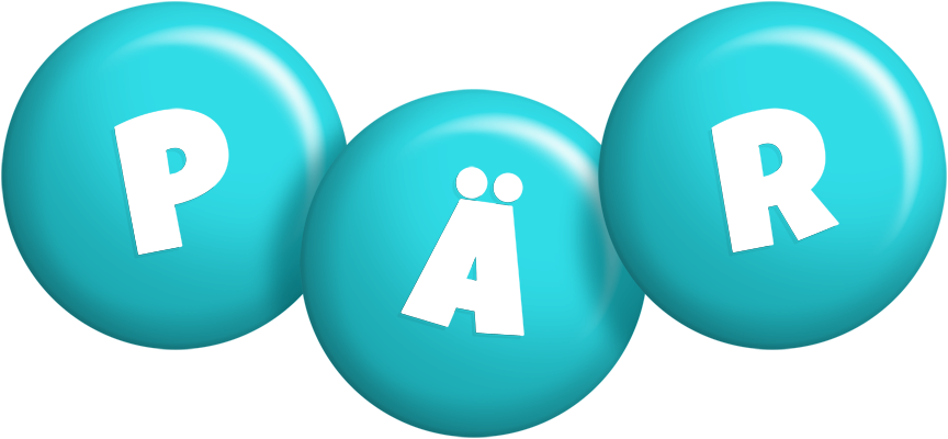 Pär candy-azur logo