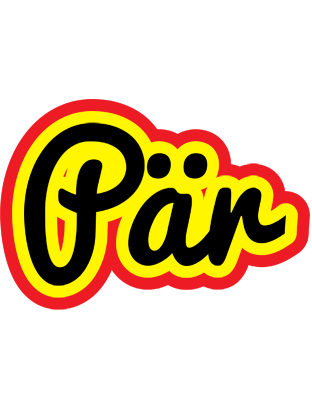 Pär flaming logo