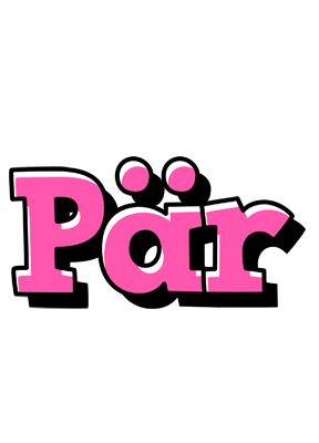 Pär girlish logo