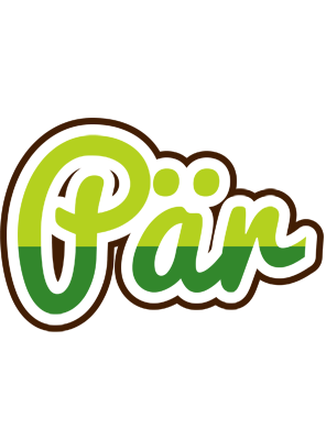 Pär golfing logo