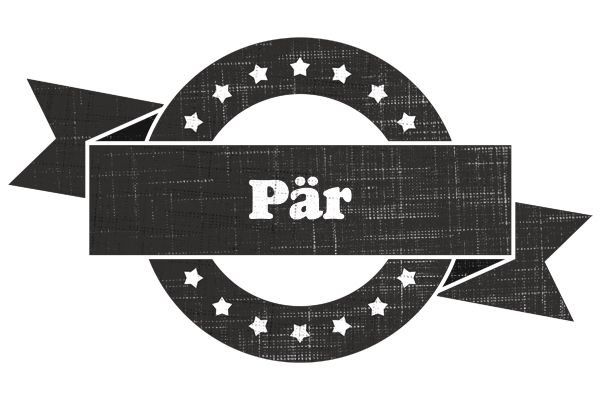 Pär grunge logo