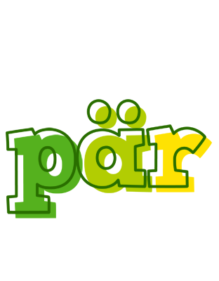 Pär juice logo