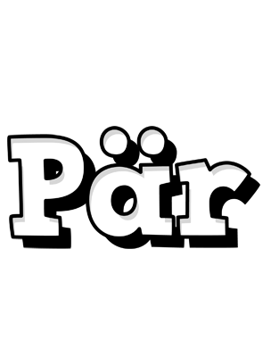 Pär snowing logo
