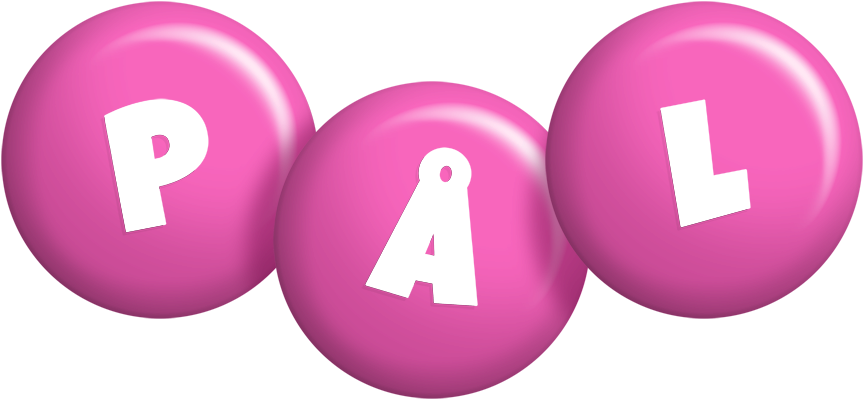 Pål candy-pink logo