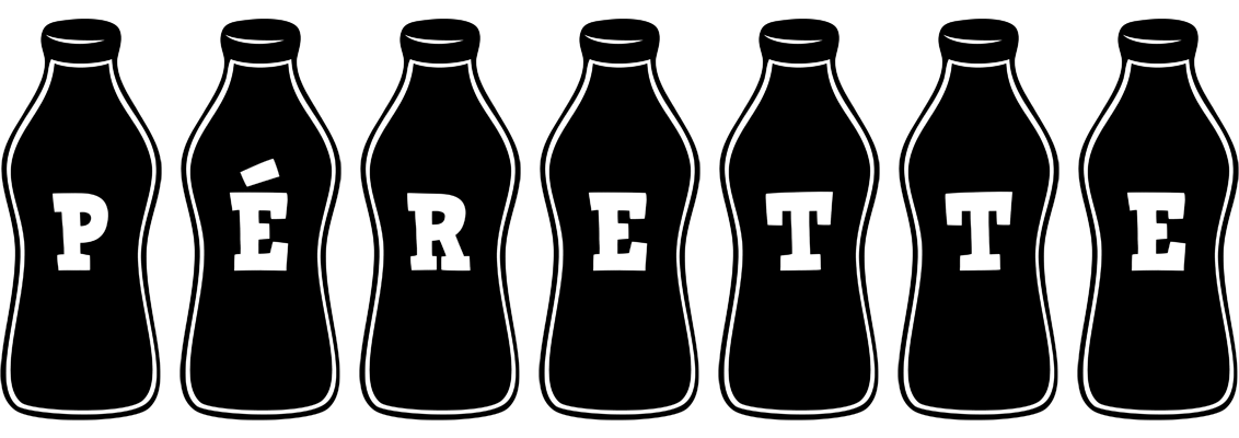 Pérette bottle logo