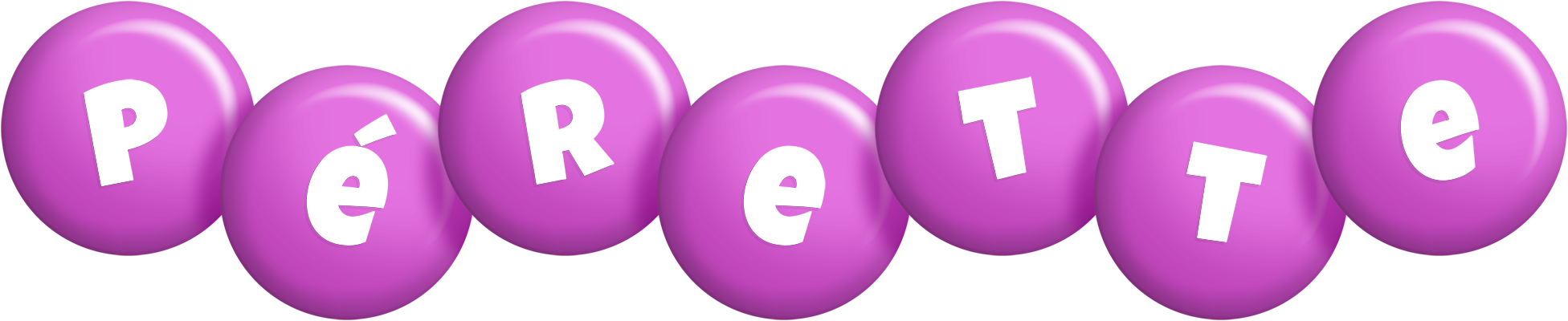 Pérette candy-purple logo