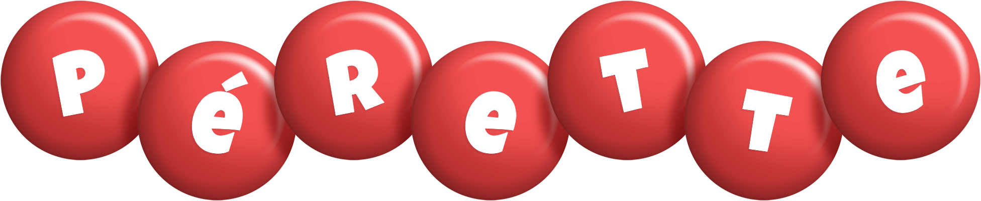 Pérette candy-red logo