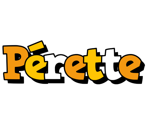 Pérette cartoon logo
