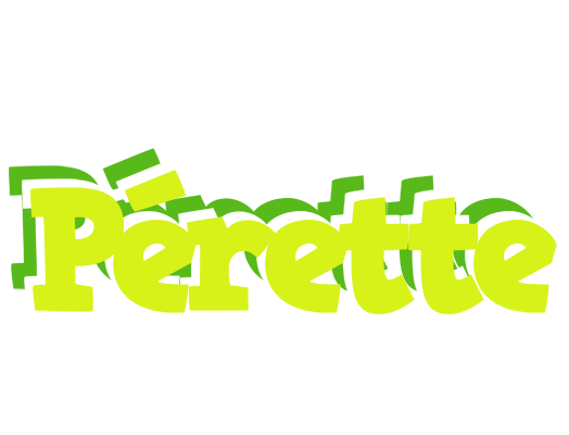 Pérette citrus logo