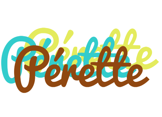Pérette cupcake logo