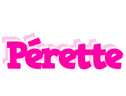 Pérette dancing logo