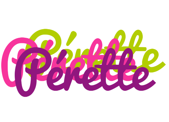 Pérette flowers logo
