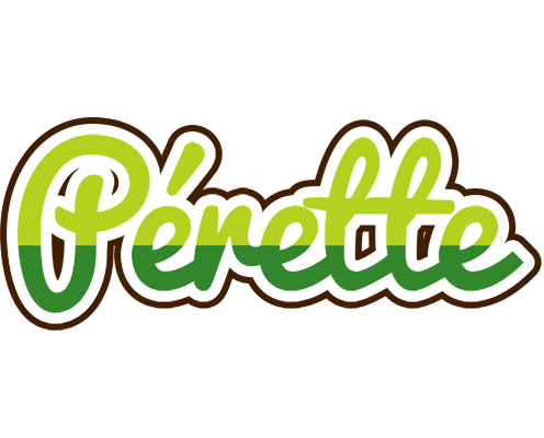 Pérette golfing logo