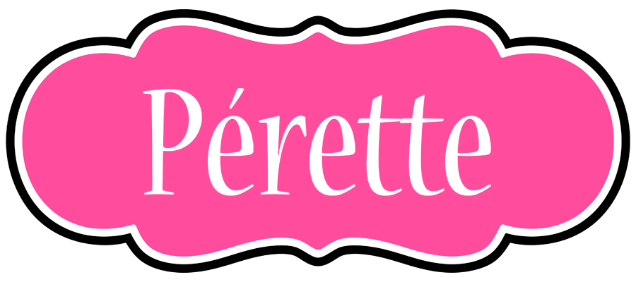 Pérette invitation logo