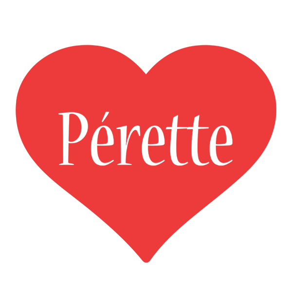 Pérette love logo