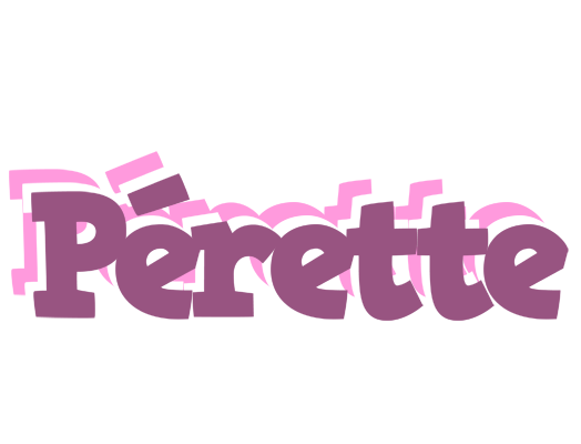 Pérette relaxing logo