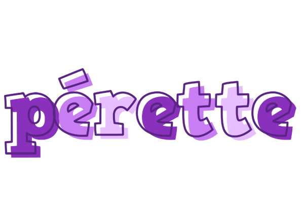 Pérette sensual logo