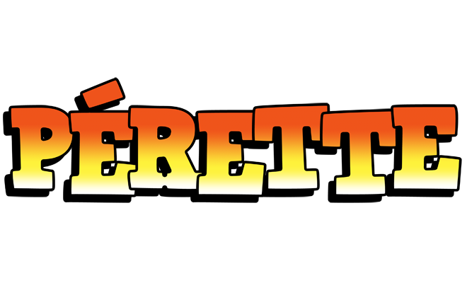 Pérette sunset logo