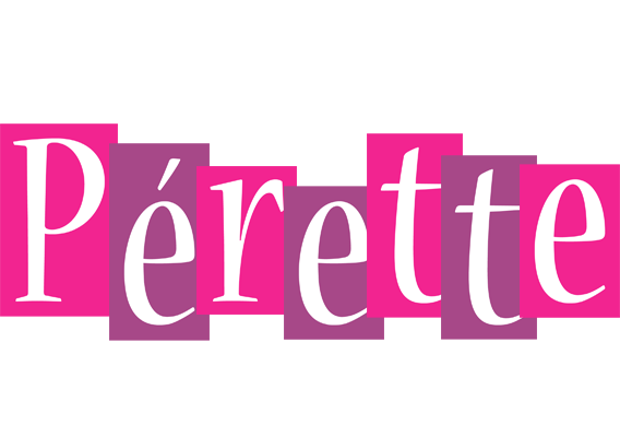 Pérette whine logo