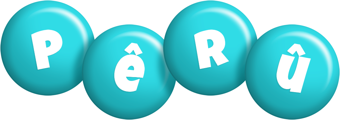 Pêrû candy-azur logo
