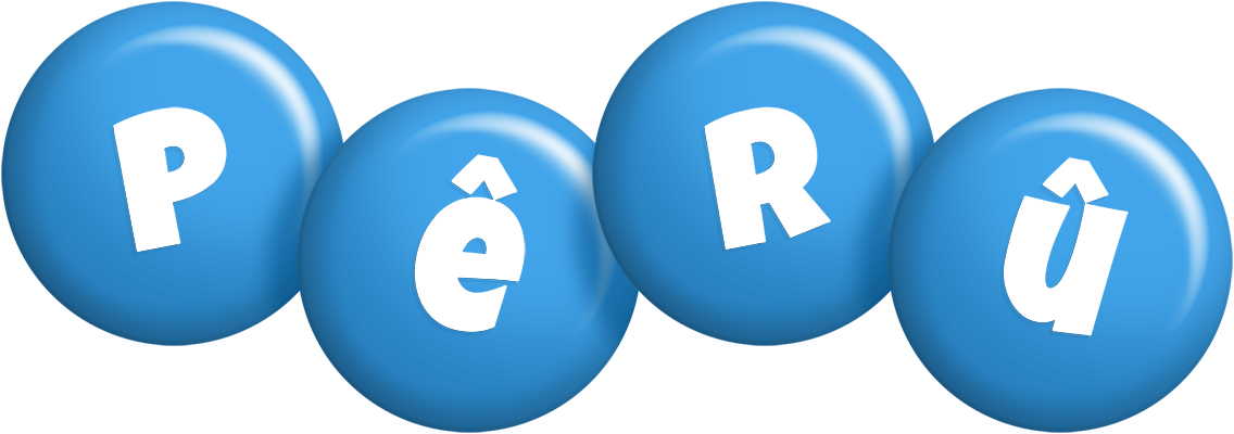 Pêrû candy-blue logo