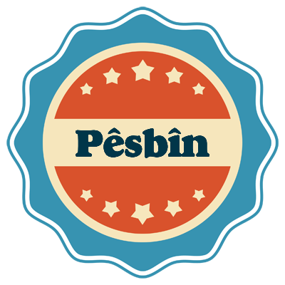 Pêsbîn labels logo