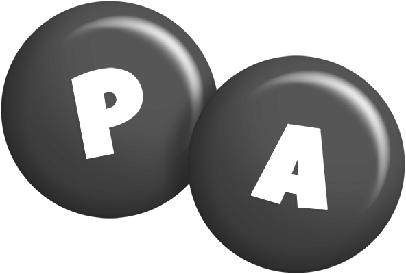 Pa candy-black logo