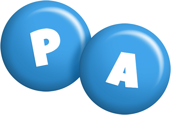 Pa candy-blue logo