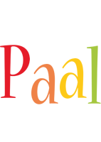 Paal birthday logo