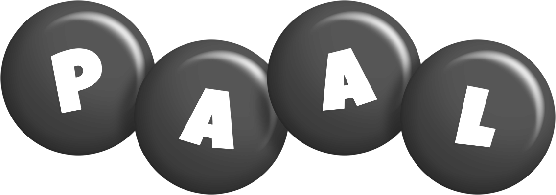 Paal candy-black logo