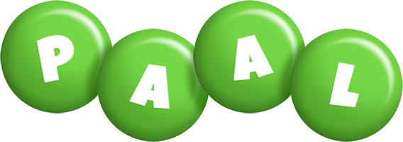 Paal candy-green logo