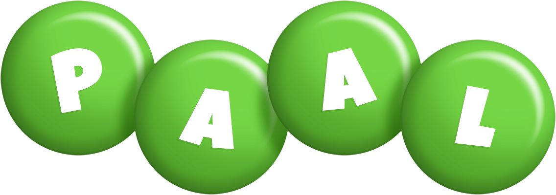 Paal candy-green logo