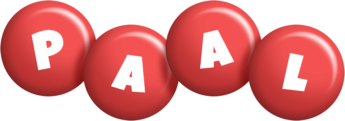 Paal candy-red logo