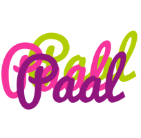 Paal flowers logo