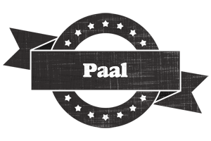 Paal grunge logo