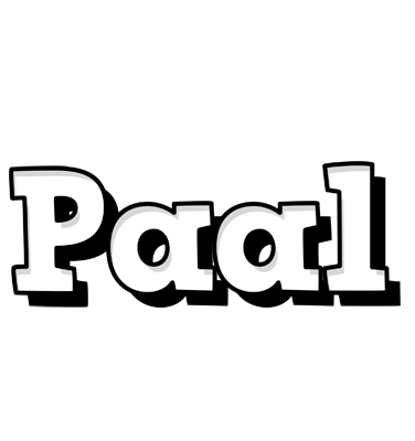 Paal snowing logo