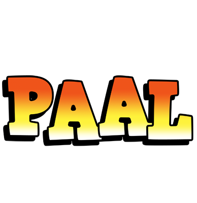 Paal sunset logo