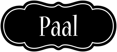 Paal welcome logo