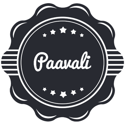 Paavali badge logo