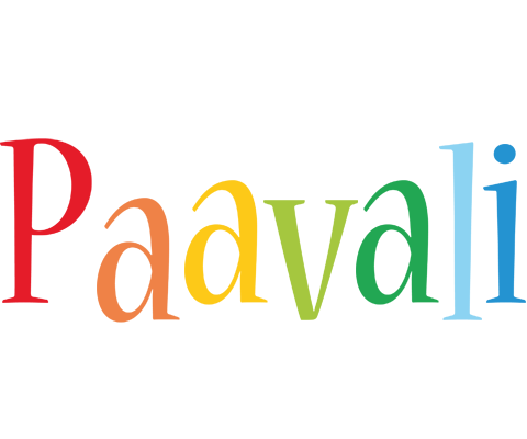 Paavali birthday logo