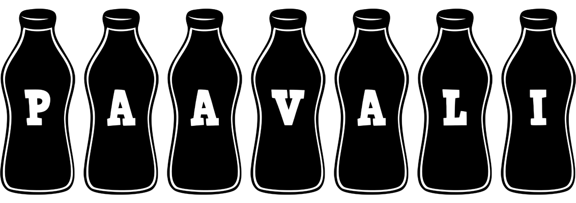 Paavali bottle logo
