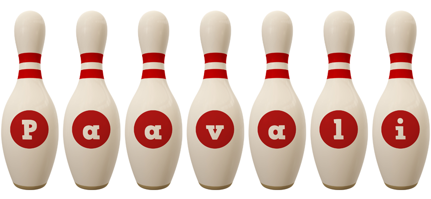 Paavali bowling-pin logo