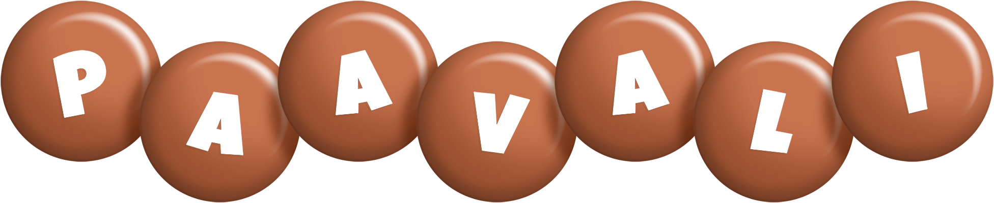 Paavali candy-brown logo