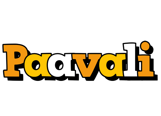 Paavali cartoon logo