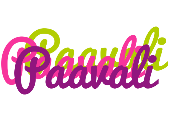 Paavali flowers logo