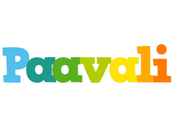 Paavali rainbows logo