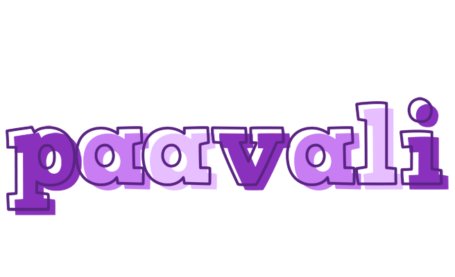 Paavali sensual logo