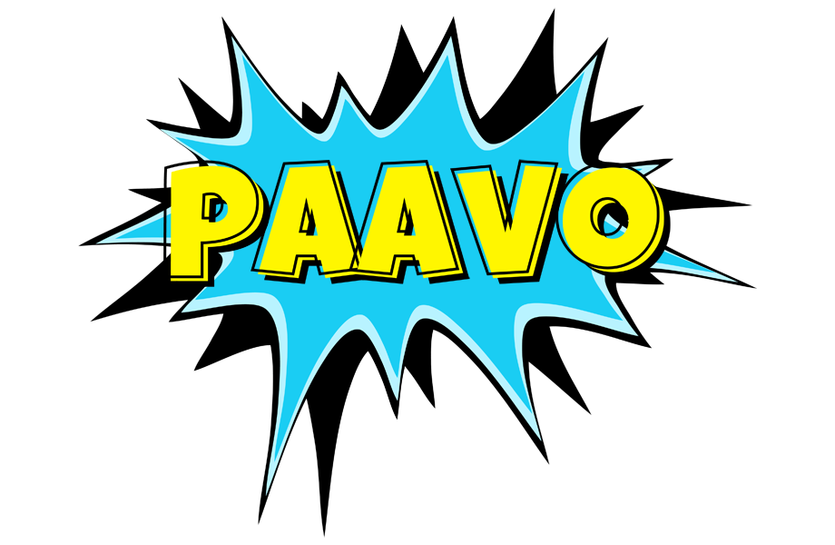 Paavo amazing logo