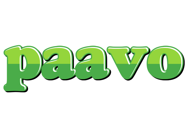 Paavo apple logo