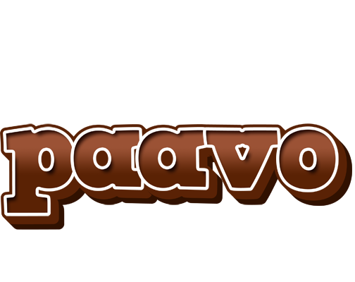 Paavo brownie logo